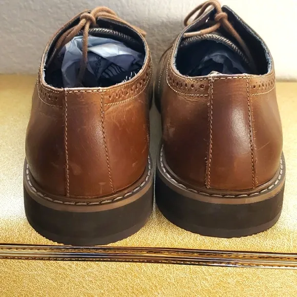 G.H.Bass &amp; Co Howie Oxford Tweed and Leather Shoes Size 12
