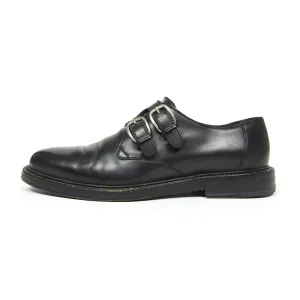 Gucci Black Monk Strap Shoe Size 10