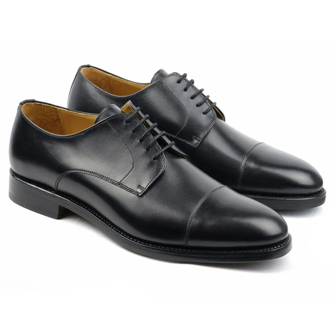 Harry Cuir Noir Semelle Dainite