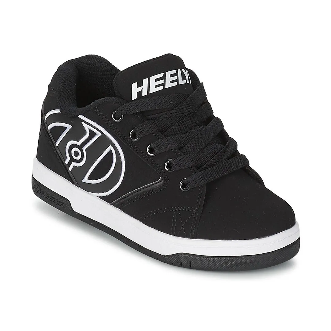 Heelys Propel 2.0 Child's Shoe with wheels - Black/White -Various Sizes