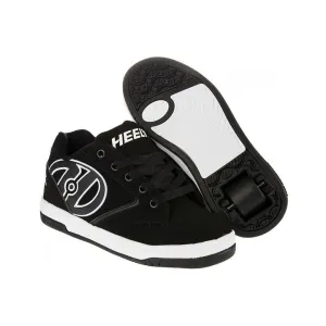 Heelys Propel 2.0 Child's Shoe with wheels - Black/White -Various Sizes