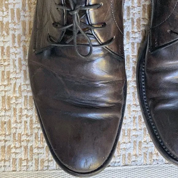 Hip Vince Leather Brunswick Chukka Boots - 8