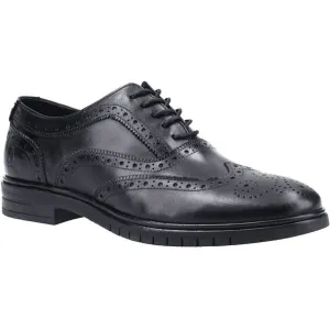 Hush Puppies Santiago Laces Mens Shoes in Black