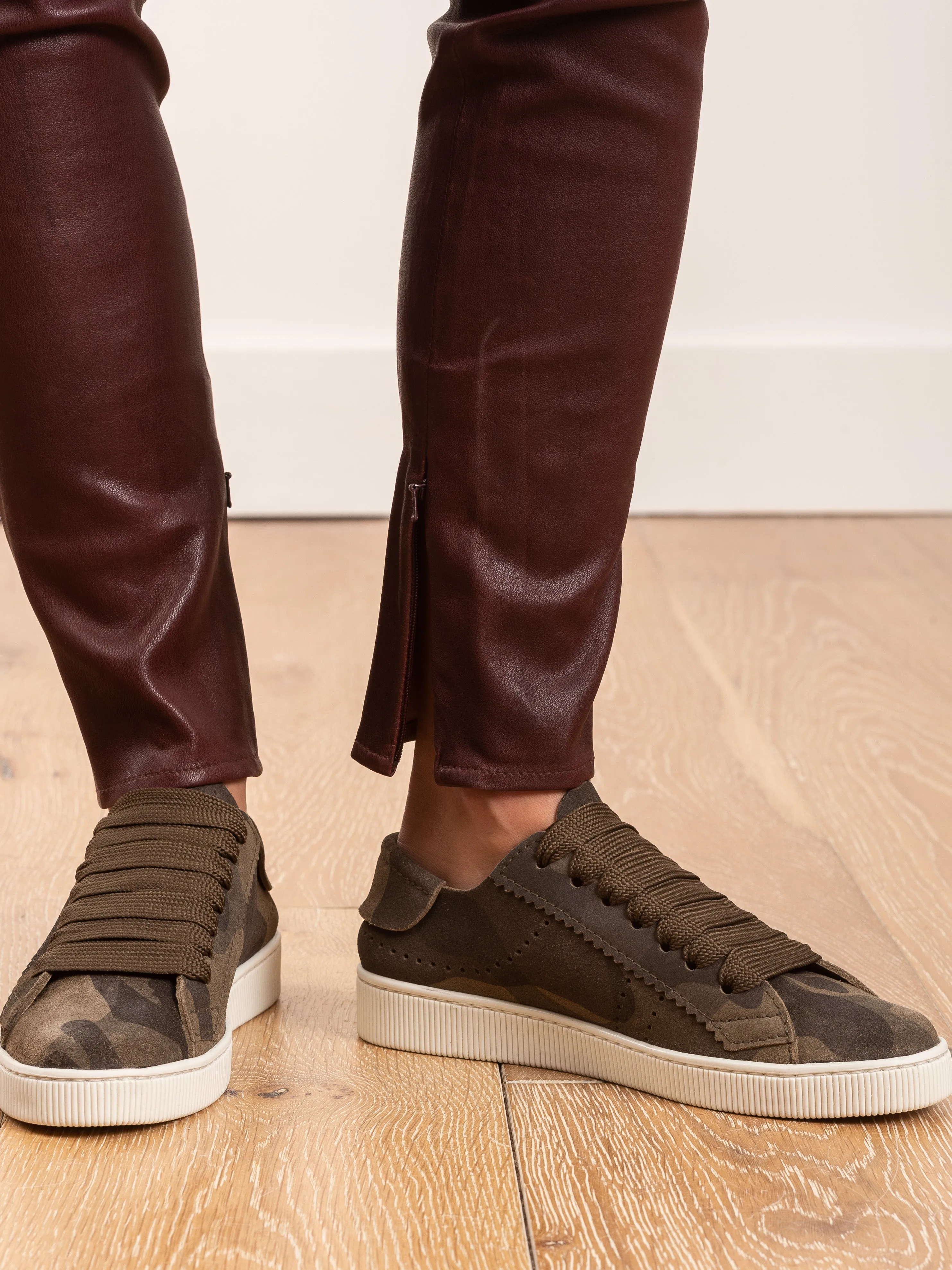 iany pant - burgundy
