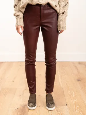 iany pant - burgundy