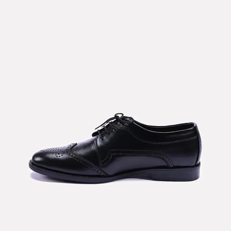 Ivybrook Black Derby Shoes 0111086