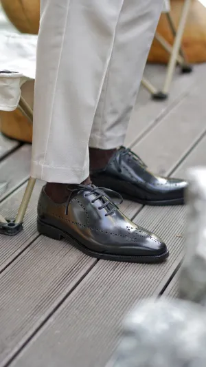 James Wholecut Oxford Leather Lace-Up Shoes – Superior Comfort & Style