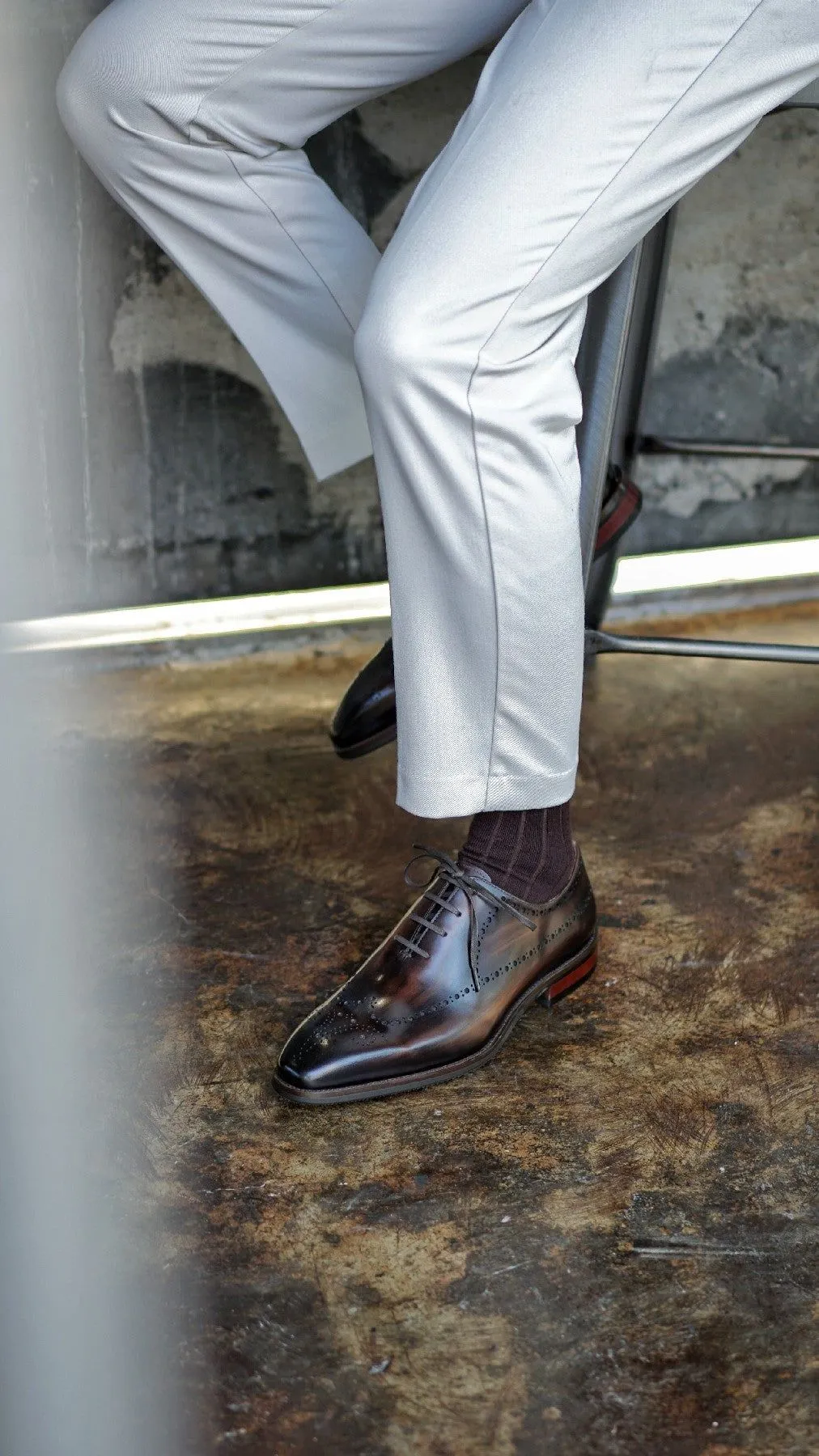 James Wholecut Oxford Leather Lace-Up Shoes – Superior Comfort & Style