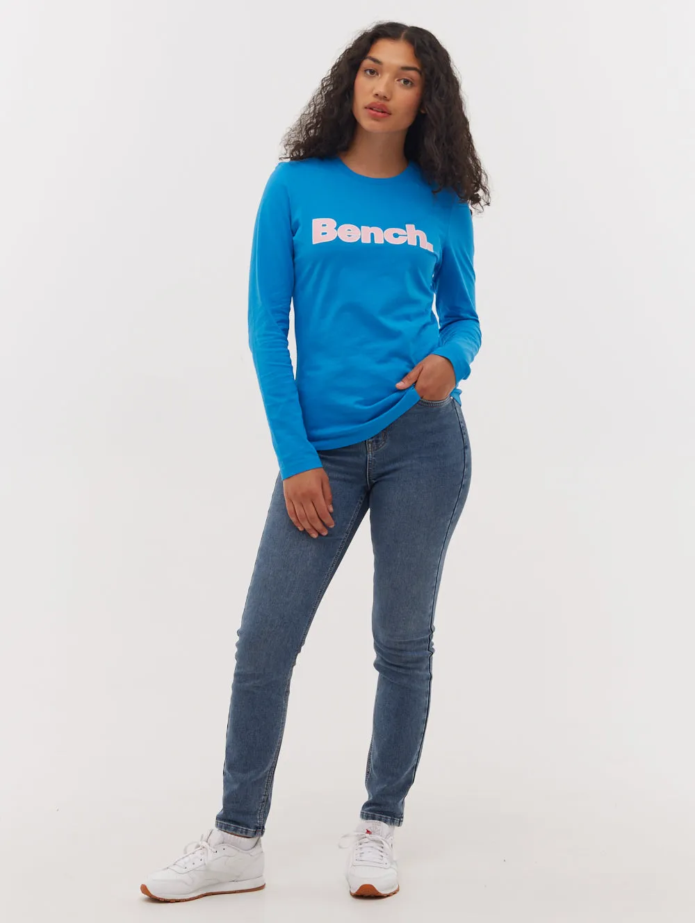 Jewelle Long Sleeve Logo T-Shirt