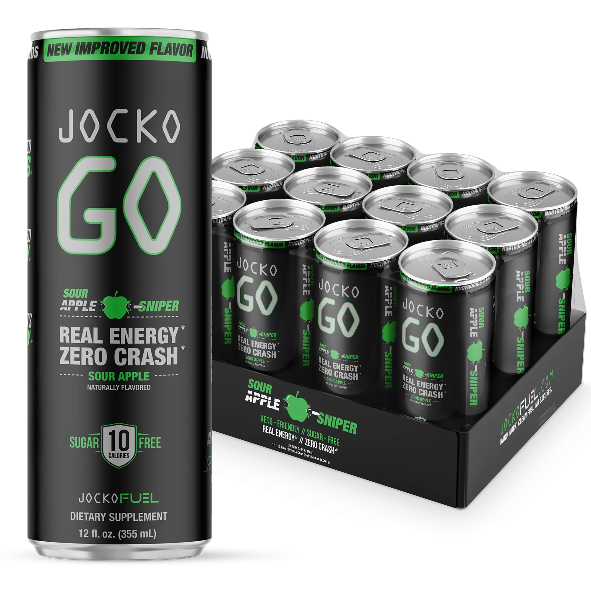 JOCKO GO - Sour Apple Sniper (12 cans)