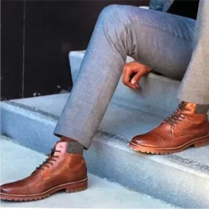 Johnston &amp; Murphy 1850 Karnes Cap Toe Boots