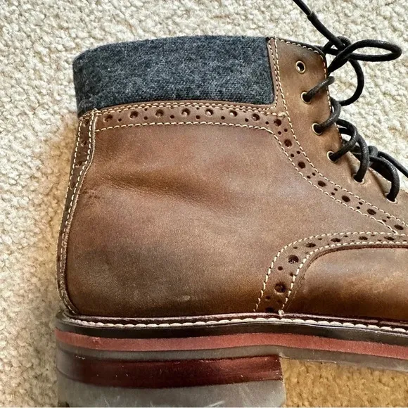 Johnston &amp; Murphy 1850 Karnes Cap Toe Boots