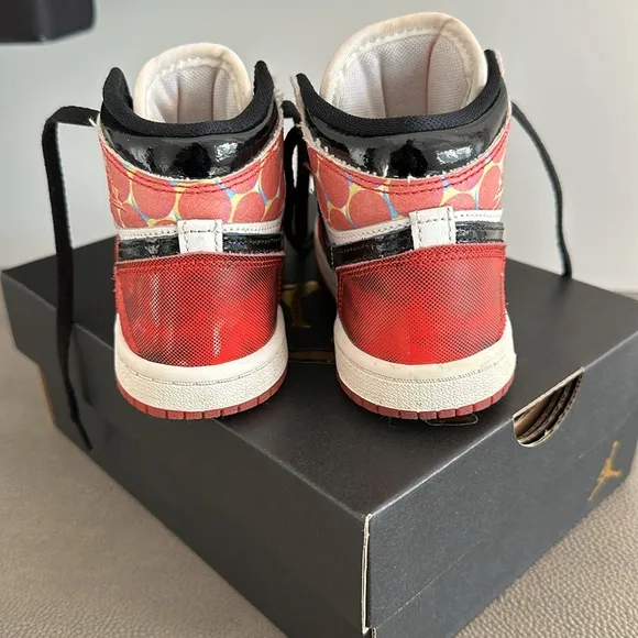 Jordan 1 Retro High OG Spider-Man Toddler