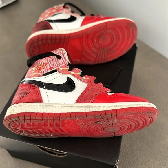 Jordan 1 Retro High OG Spider-Man Toddler