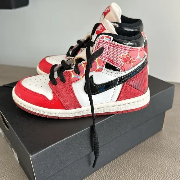 Jordan 1 Retro High OG Spider-Man Toddler