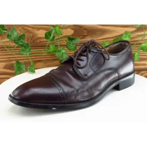 Joseph Abboud Shoes Sz 10 M Brown Derby‎ Oxfords Leather Men