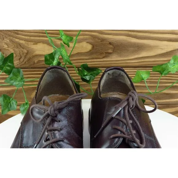 Joseph Abboud Shoes Sz 10 M Brown Derby‎ Oxfords Leather Men