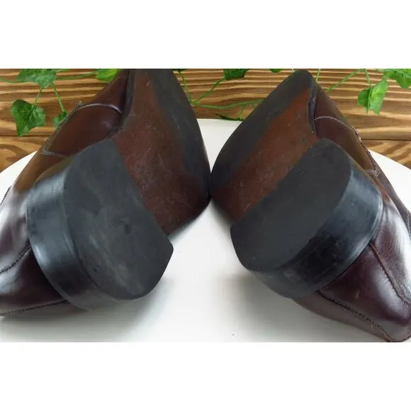 Joseph Abboud Shoes Sz 10 M Brown Derby‎ Oxfords Leather Men