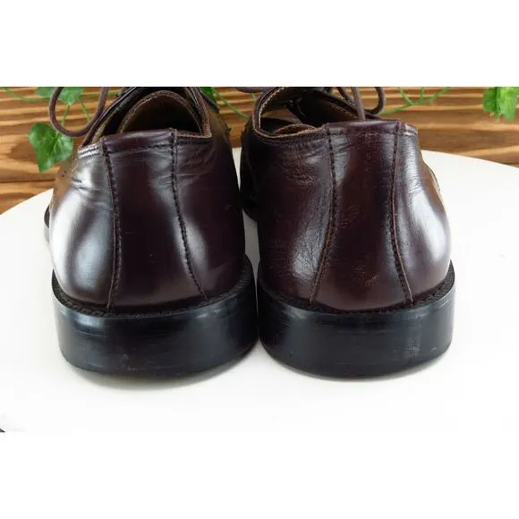 Joseph Abboud Shoes Sz 10 M Brown Derby‎ Oxfords Leather Men
