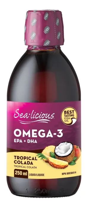 Karlene's Sea-licious Omega-3 with EPA   DHA - Tropical Colada