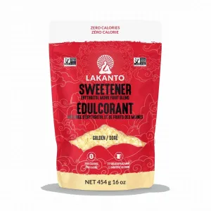 Lakanto Golden Monk Fruit Sweetener 454 Grams