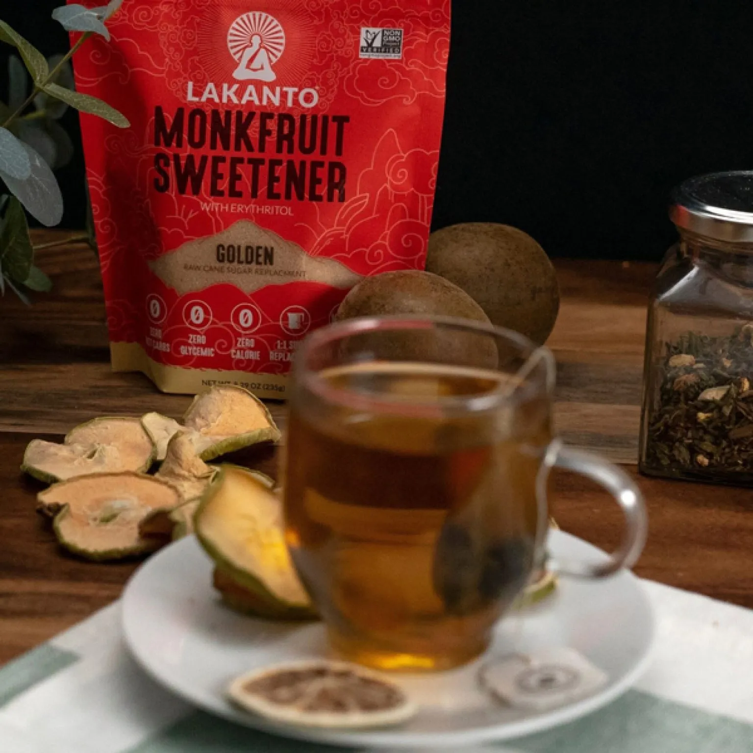 Lakanto Golden Monk Fruit Sweetener 454 Grams