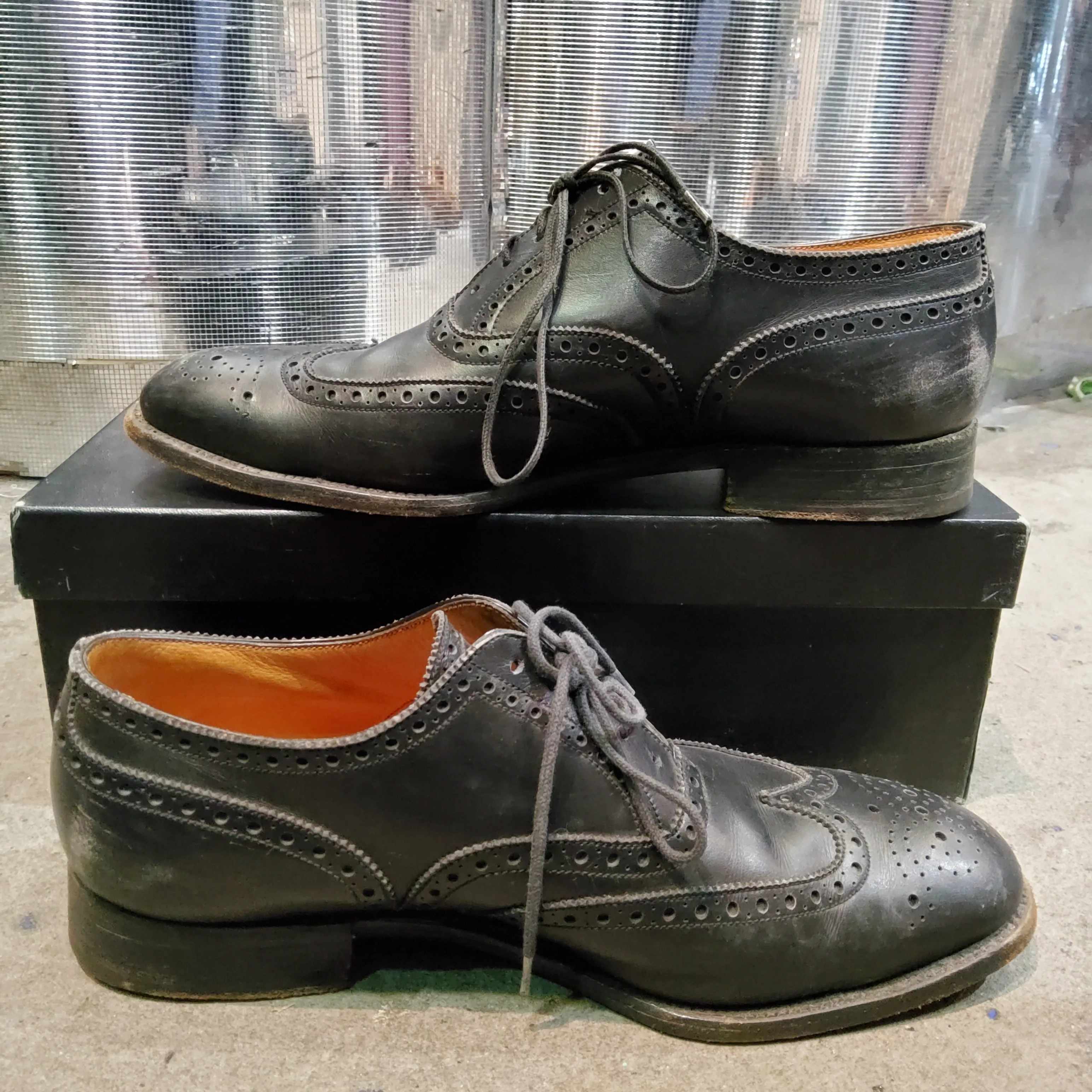 Leather Derby Shoes