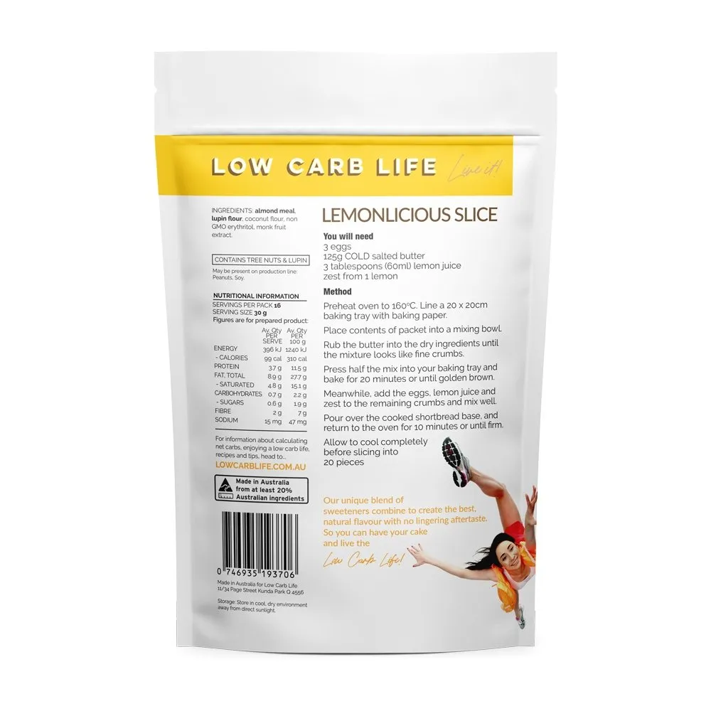 Lemonlicious Slice Keto Bake Mix