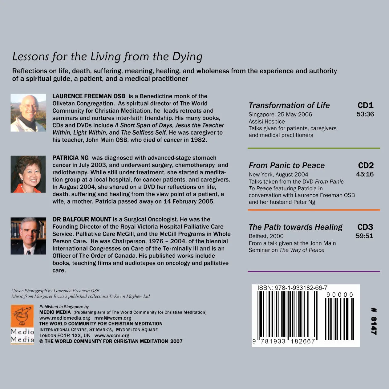 Lessons for the Living from the Dying