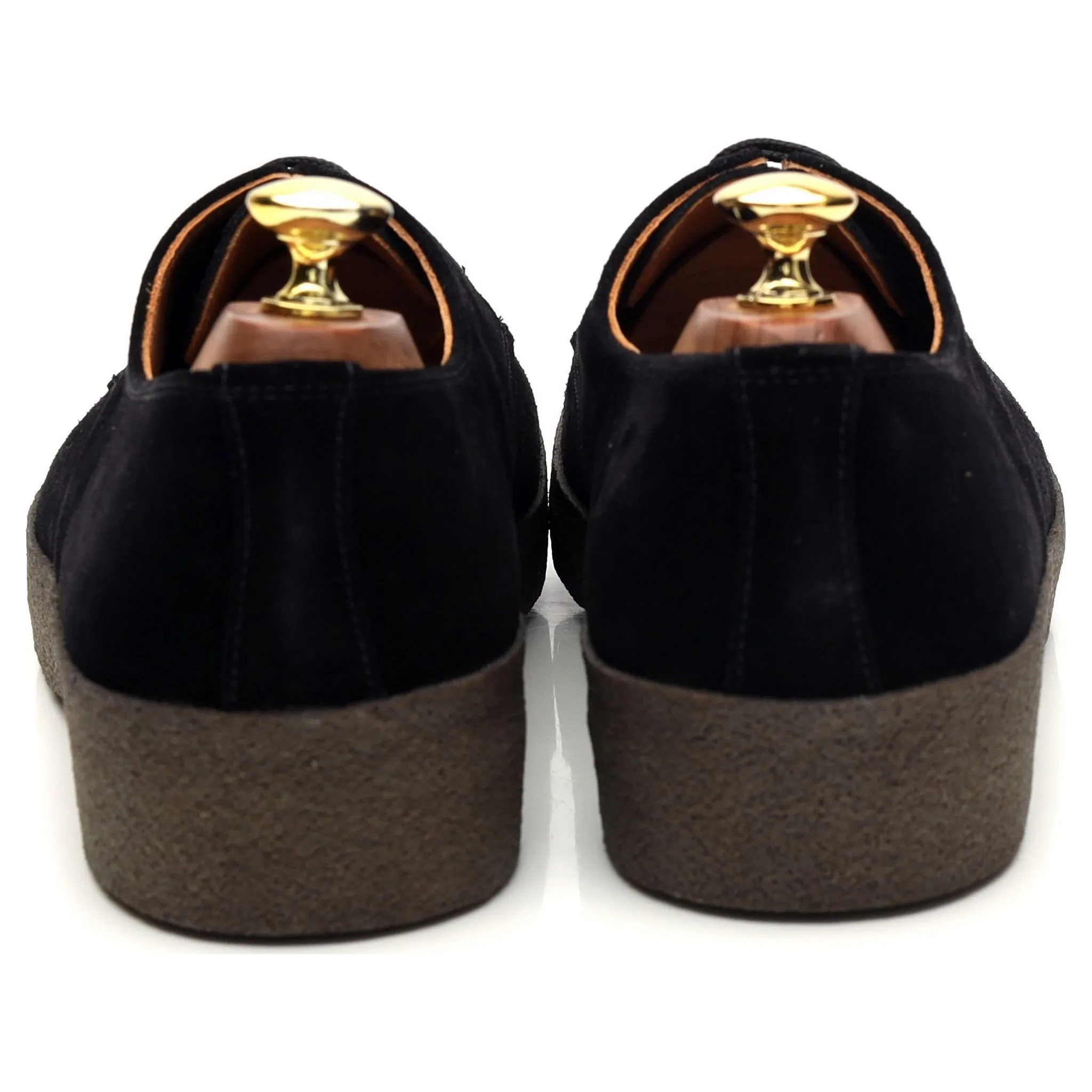 'Lo Top' Black Suede Derby UK 9 F