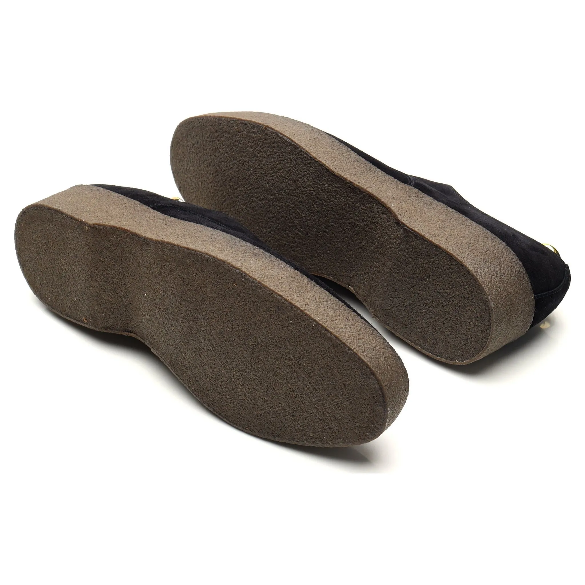 'Lo Top' Black Suede Derby UK 9 F