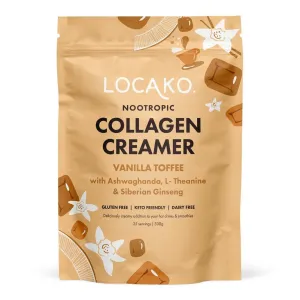 Locako Collagen Creamer - Nootropic Vanilla Toffee