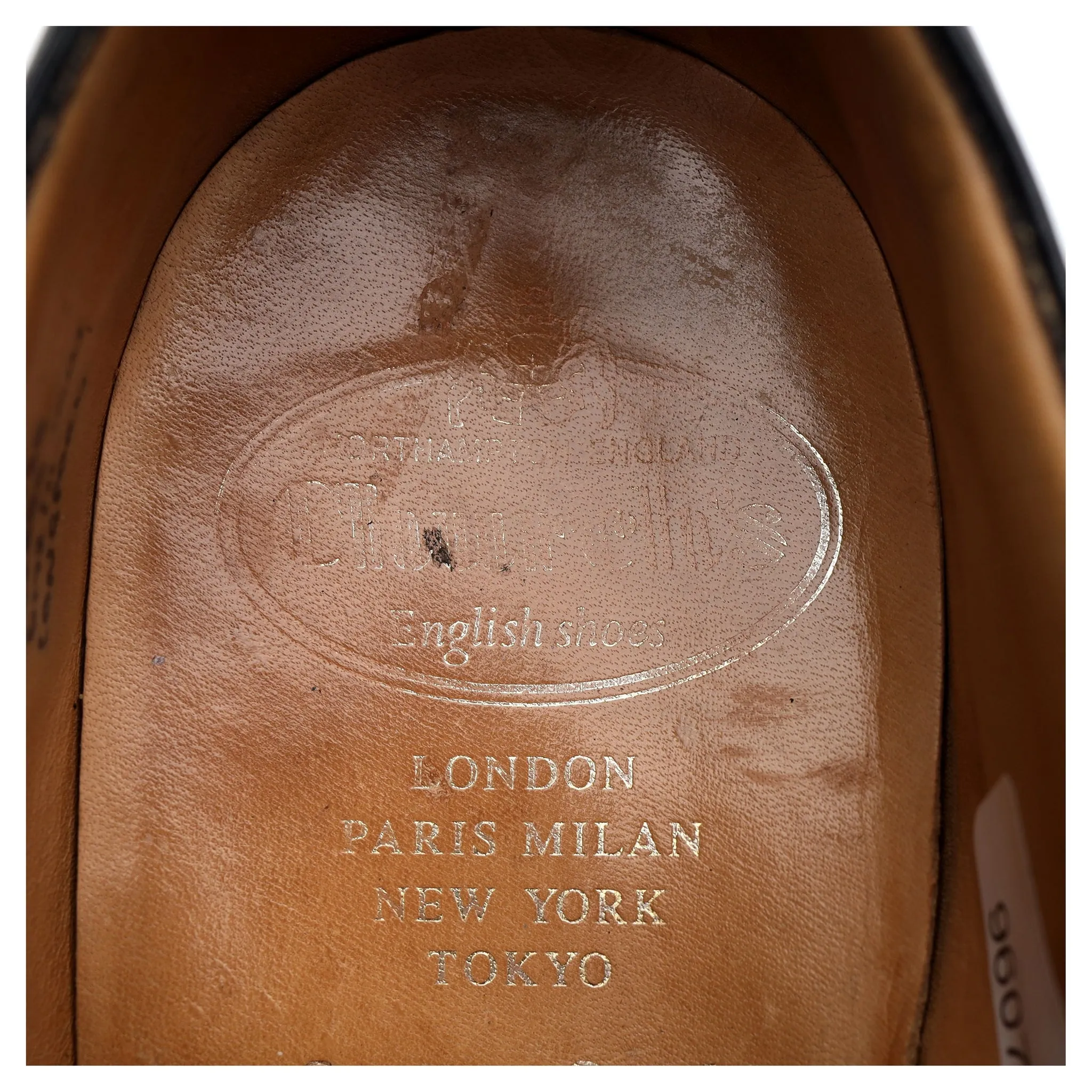 'Longford' Black Leather Double Monk Strap Brogues UK 7 F