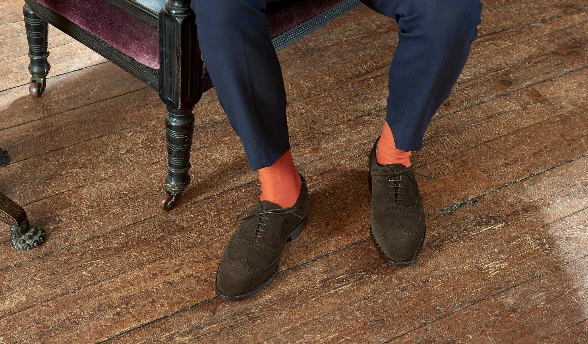 Malton - Burnt Oak Suede