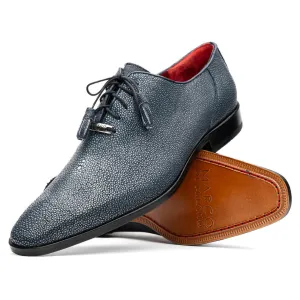 Marco Di Milano Criss Navy Stingray Oxford Dress Shoes