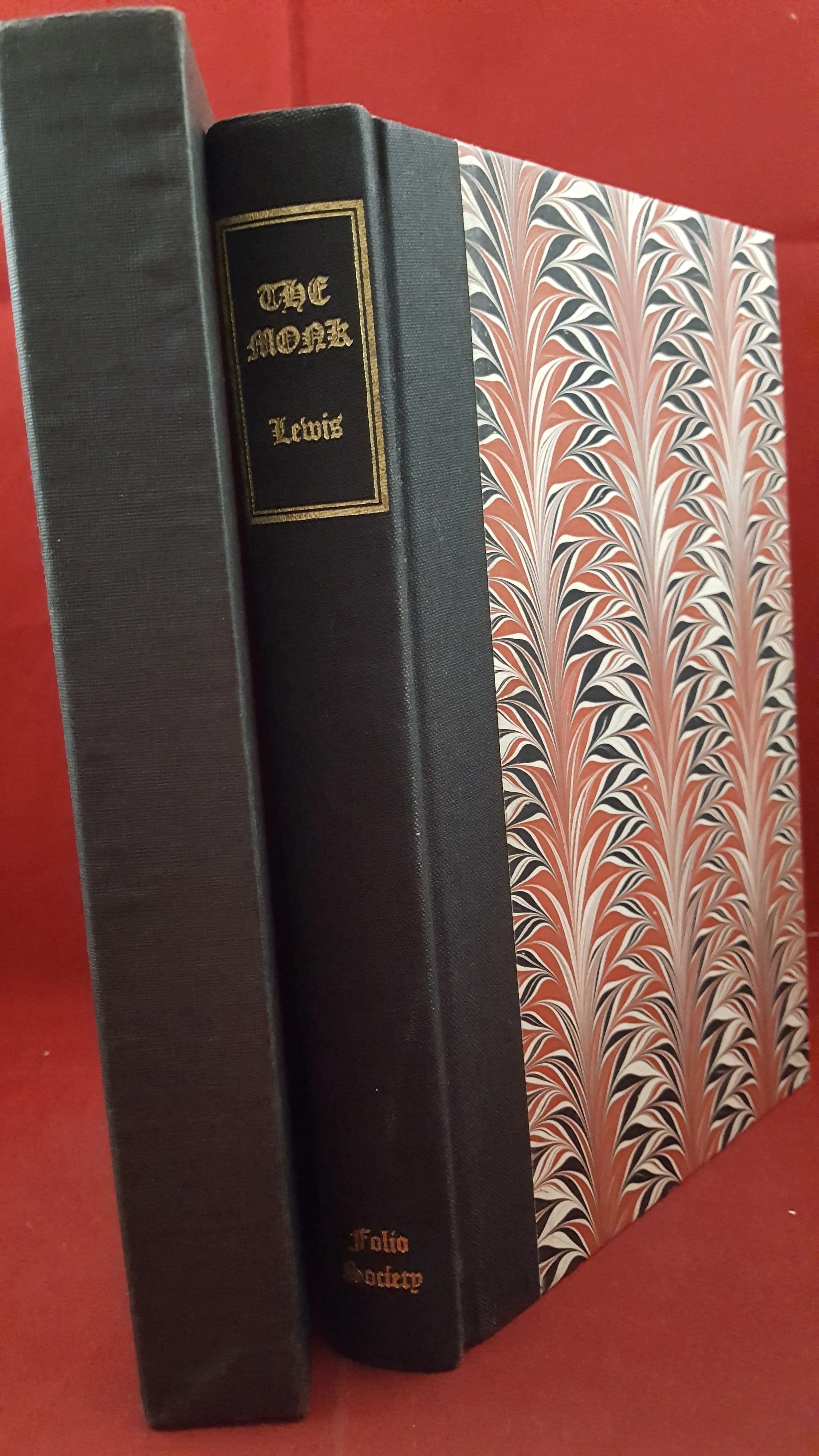 Matthew Lewis - The Monk, The Folio Society, 1984, Introduction Debendra Varma