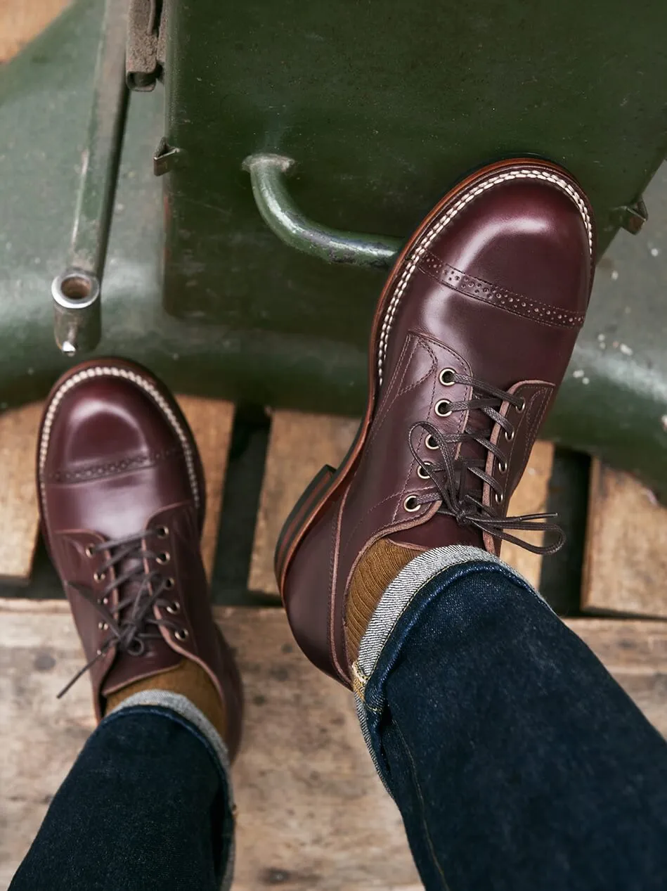 Men's Derby Shoes, Rubber Sole