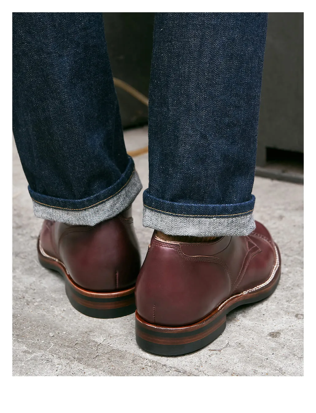 Men's Derby Shoes, Rubber Sole
