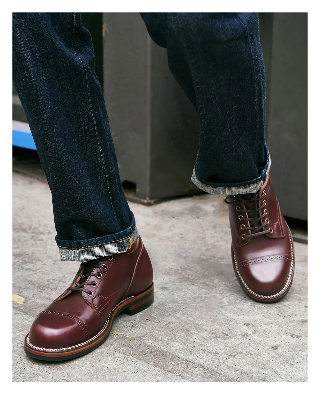 Men's Derby Shoes, Rubber Sole