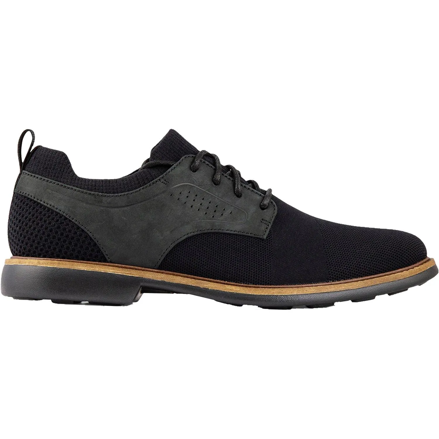 Men's Mark Nason Clubman Westside Black Nubuck