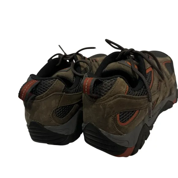 Merrell Moab vertex vent composite toe shoes brown leather 8W