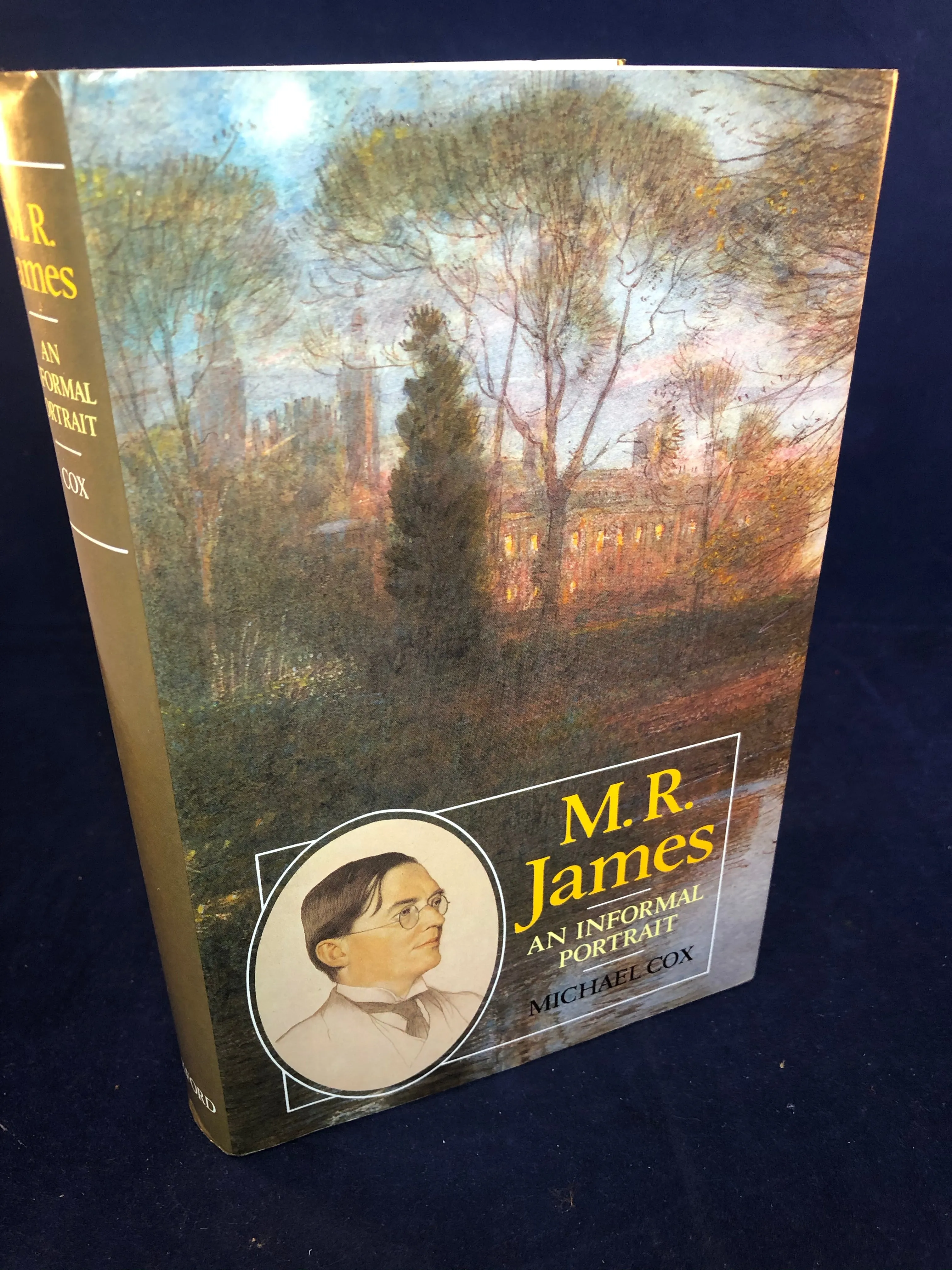 Michael Cox - M.R. James An Informal Portrait, Oxford, 1983, Inscribed, Signed