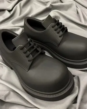 Mickey Big To Derby Leather Shoes KBQ0586
