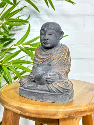 Monk Candle Holder