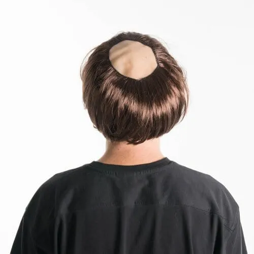 Monk Wig Brown Adult Costume Hair Accessory