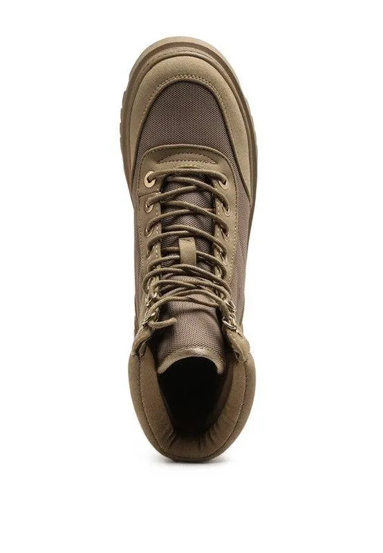 Mood2 - Cushioned LaceUp Ankle Tramper Boots for women