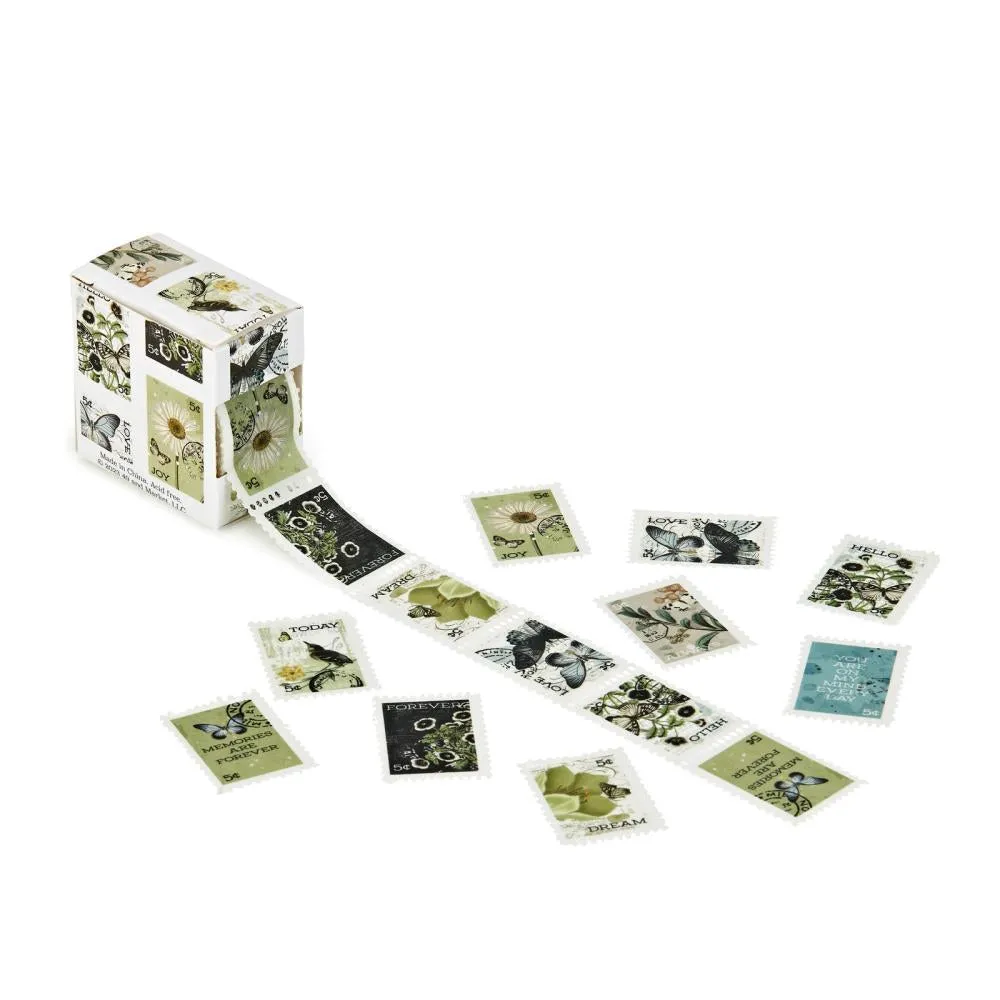 Moonlit Garden - Postage Washi Roll VMG-25798