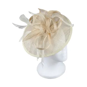 Natural Circle Fascinator