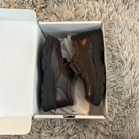 Naturino Brown Leather Oxford Shoes