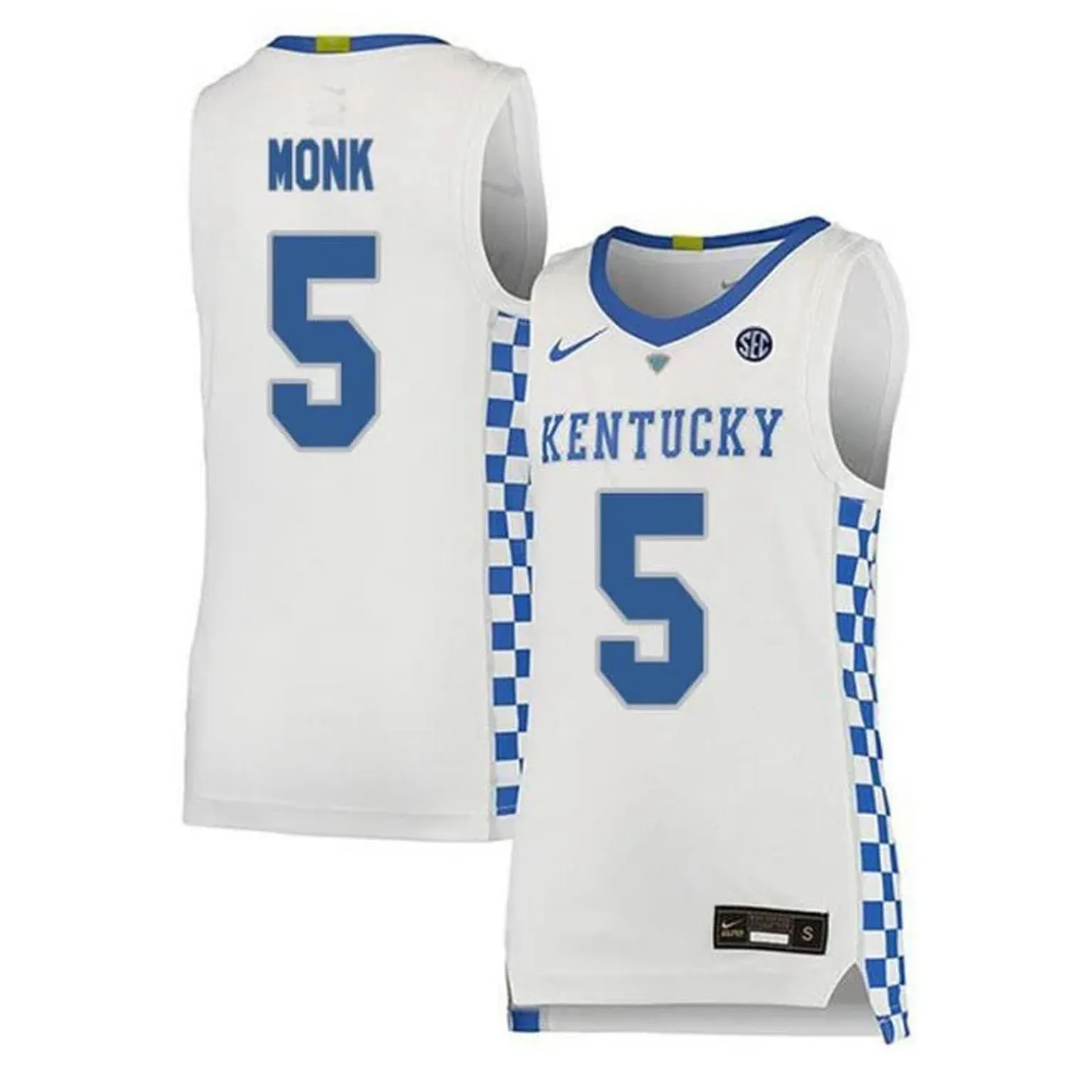 NCAAB Malik Monk Kentucky Wildcats 5 Jersey
